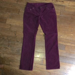 Delia’s women’s corduroy pants. Sz 7/8 Reg.